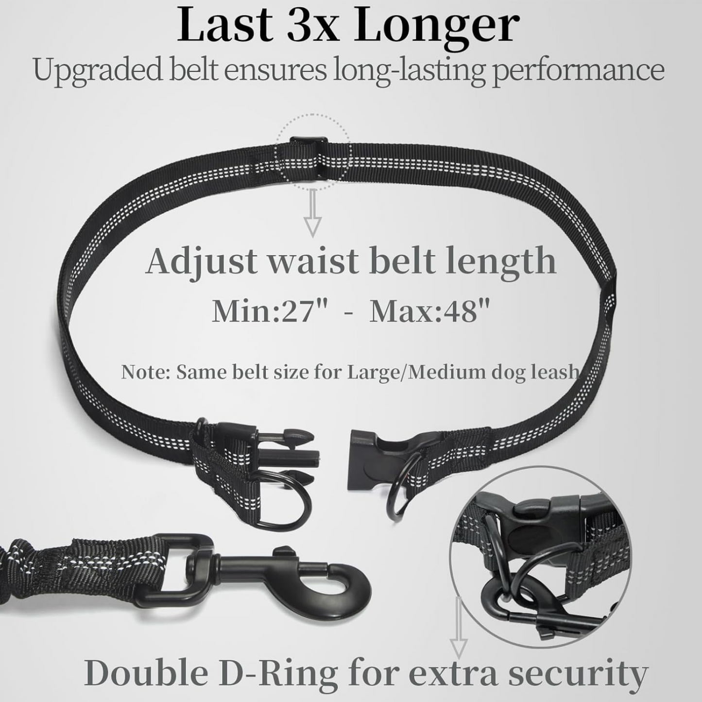 Buddy Belt™ Hands Free Waist Leash