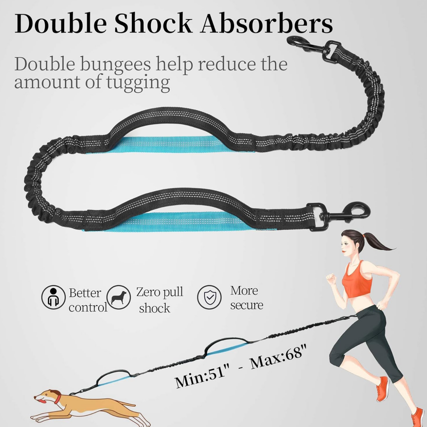 Buddy Belt™ Hands Free Waist Leash
